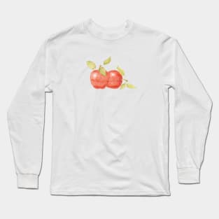 Red Apples - Full Size Image Long Sleeve T-Shirt